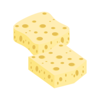 barras de queso con varias formas y variantes png