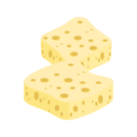 barras de queso con varias formas y variantes png