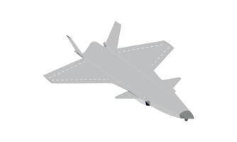 Vector drawing of Bayraktar Kizilelma unmanned combat aerial vehicle. Bayraktar Kizilelma side view. Bayraktar kizilelma image for illustration and infographics.