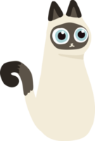 wichianmat desenho à mão gato bonito png