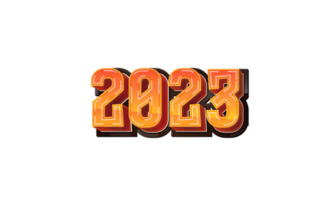 modern 2023 text style png