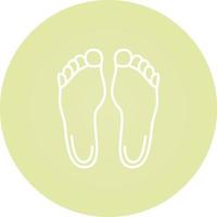 Feet Vector Icon