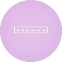 Enter Passcode Vector Icon