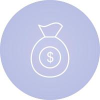 Sack of Money Vector Icon