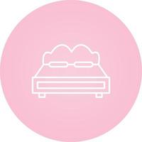 Double Bed Vector Icon