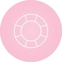 Life Saving Tube Vector Icon