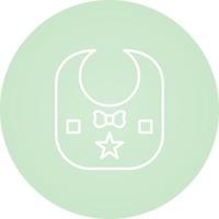 Baby Bib Vector Icon