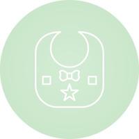 Baby Bib Vector Icon