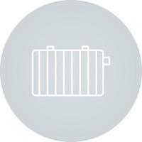 Heat Radiator Vector Icon