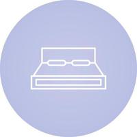 Double Bed Vector Icon