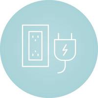 Plug and Socket Vector Icon