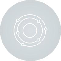 Atomic Structure Vector Icon