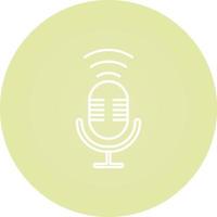 Podcast Vector Icon