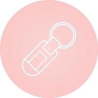 Keychain Vector Icon