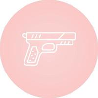 Pistol Vector Icon