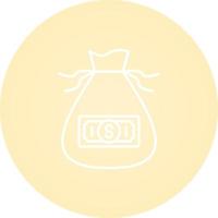 Money Bag Vector Icon