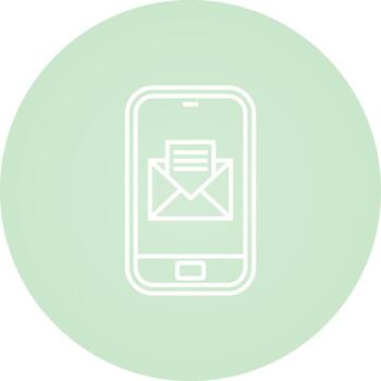 icono de vector de mensaje