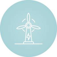 Wind Power Vector Icon