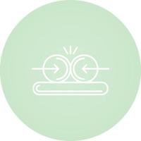 Collision Vector Icon