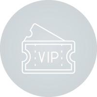 Vip Privilege Vector Icon