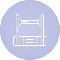 High Jump Vector Icon