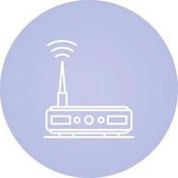 Wifi Router Vector Icon