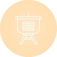 Education Presentation Vector Icon
