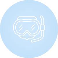 Diving Mask Vector Icon