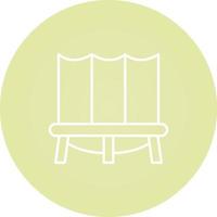 Trampoline Vector Icon