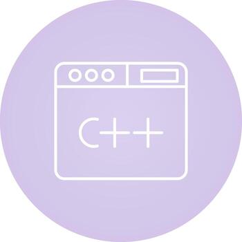 icono de vector de lenguaje de programación