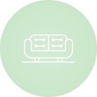 Sofa Vector Icon