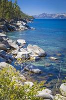 Beautiful Shoreline of Lake Tahoe photo