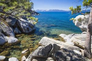 Beautiful Shoreline of Lake Tahoe photo