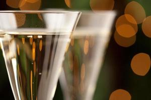 Champagne Glasses Abstract photo