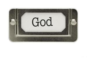 God File Drawer Label photo