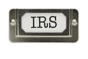 IRS File Drawer Label photo