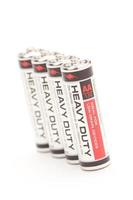 Batteries on White photo