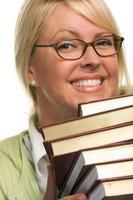 Attractive Student Carrying Her Books photo