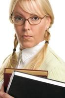 Attractive Student Carrying Her Books photo