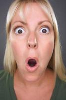 Shocked Blond Woman photo