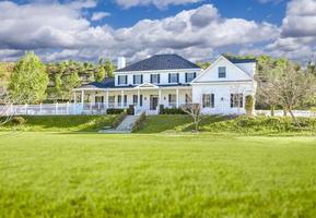 Beautiful Custom Built Home Facade photo