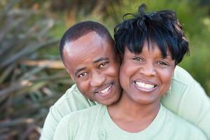 Attractive Happy African American Couple photo