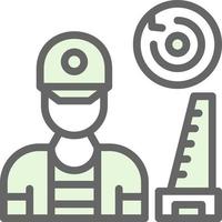 Carpenter Vector Icon Design