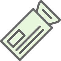 Ticket Vector Icon Design