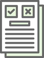 Rules Vector Icon Design