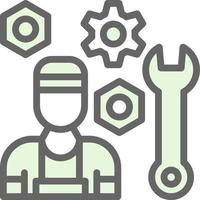 Mechanic Vector Icon Design