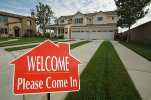 Welcome, Please Come In Sign photo