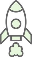 Spacecraft Vector Icon Design