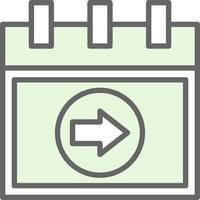 Tomorrow Vector Icon Design