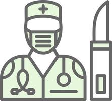 Surgeon Vector Icon Design